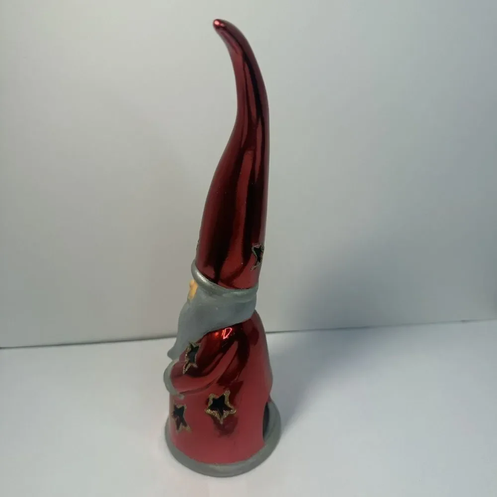 Mark Roberts‎ Santa Hat Face Figure Christmas Votive Candle Holder Holiday